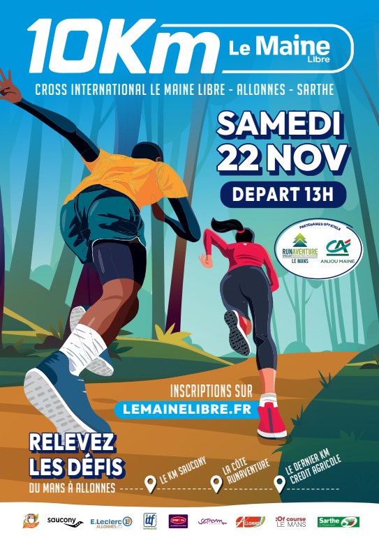 INSCRIPTIONS affiche 10km 2025