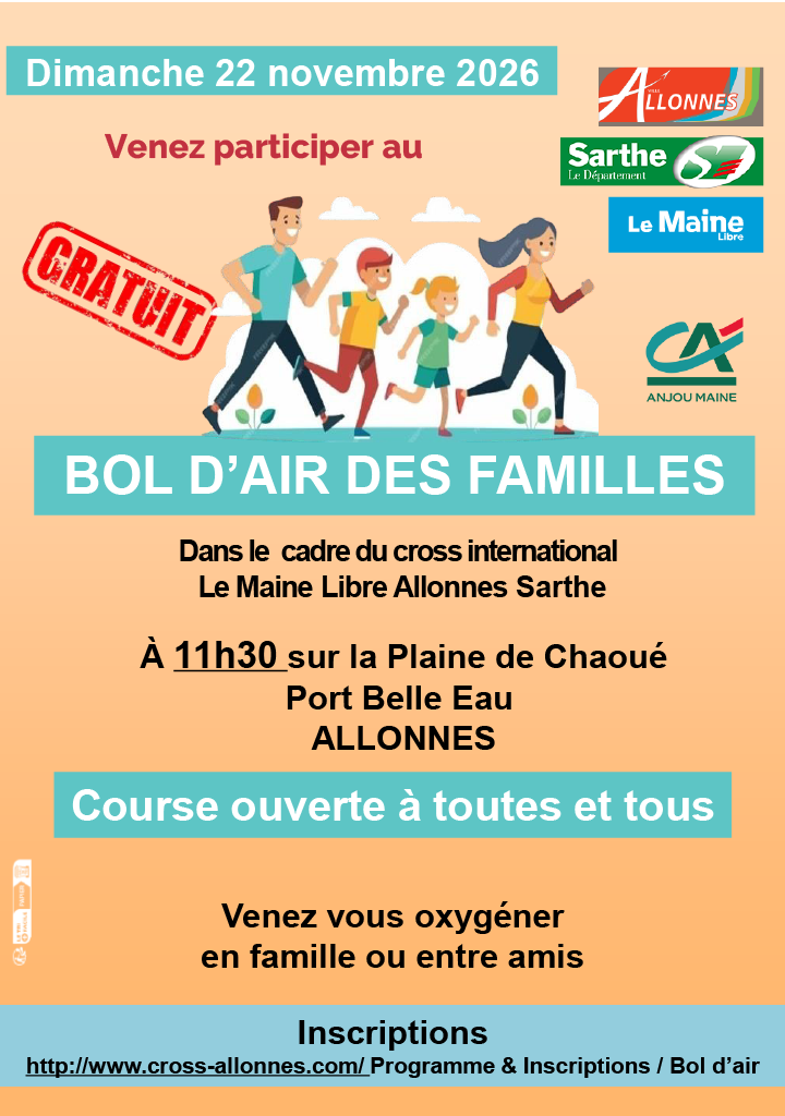 INSCRIPTIONS flyer bol d air 2026